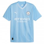Günstige Fußballtrikots Manchester City Champions of Europe Heimtrikot 2023-24 Kurzarm